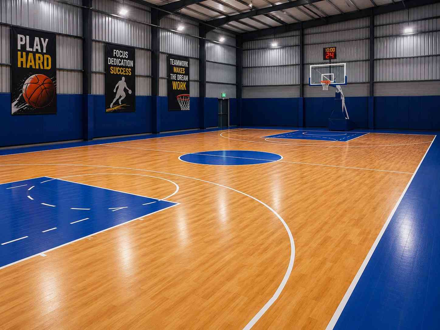 Basketball Court Flooring